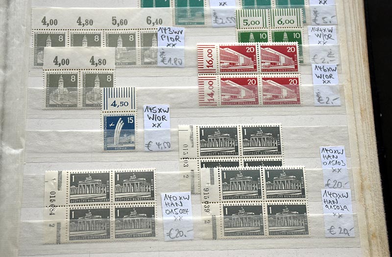 BERLIN FREIMARKEN Toller Posten ab Bauten I Viele Einheiten/Ecken